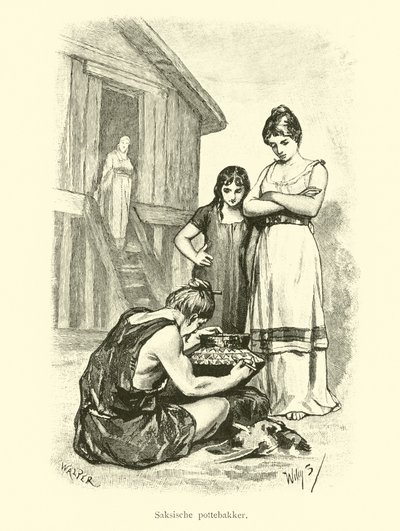 Saxon Potter by Willem II Steelink